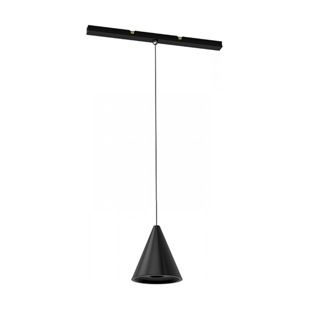 MAGNETIC PENDANT LED LIGHT 8W 3000K DALI BLACK,FOR 48V ULTRA SLIM MEGNETIC TRACK 15MM
