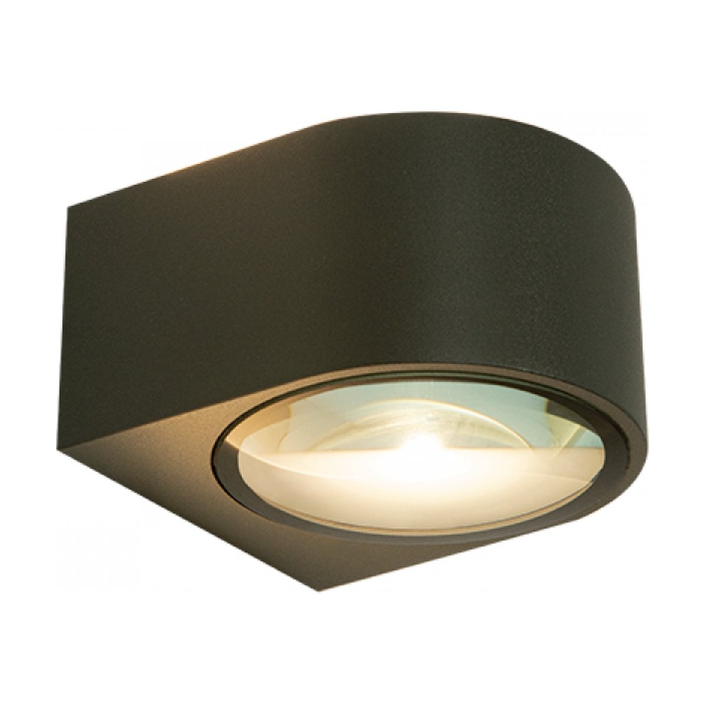 OUTDOOR WALL LIGHT LED 2X5W 3000K ALUMINIUM GRAPHITE