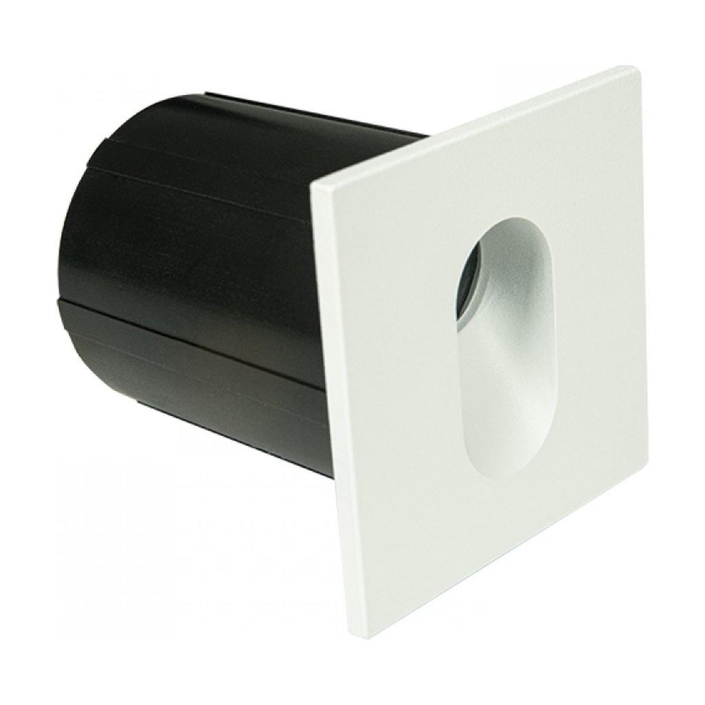 OUTDOOR STEP LIGHT LED 3W 3000K ALUMINIUM WHITE