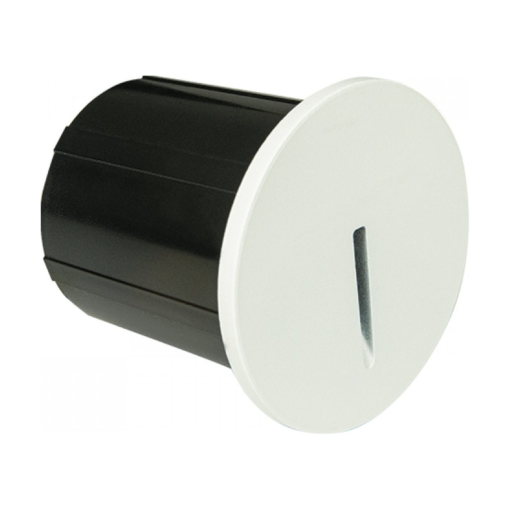 OUTDOOR STEP LIGHT LED 3W 3000K ALUMINIUM WHITE