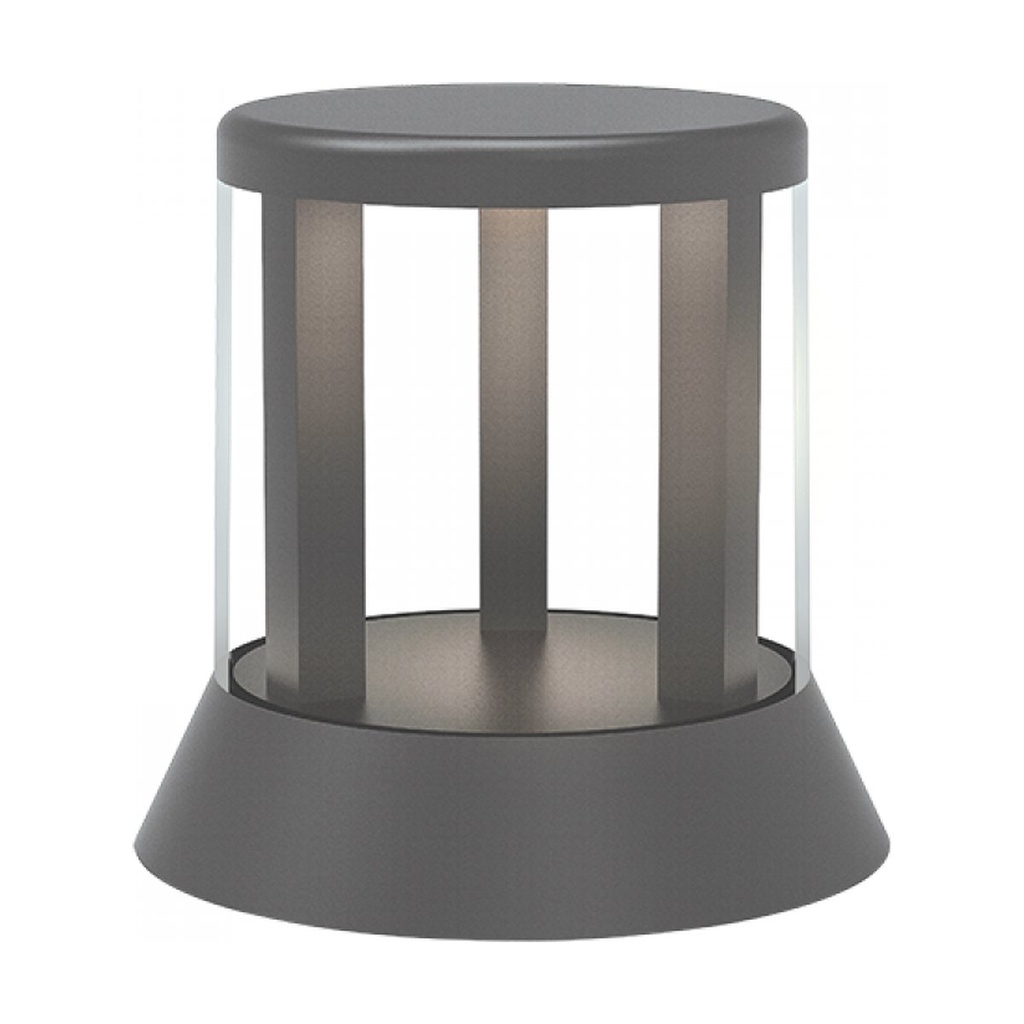 OUTDOOR FLOOR LIGHT LED 8W 3000K ALUMINIUM GRAPHITE