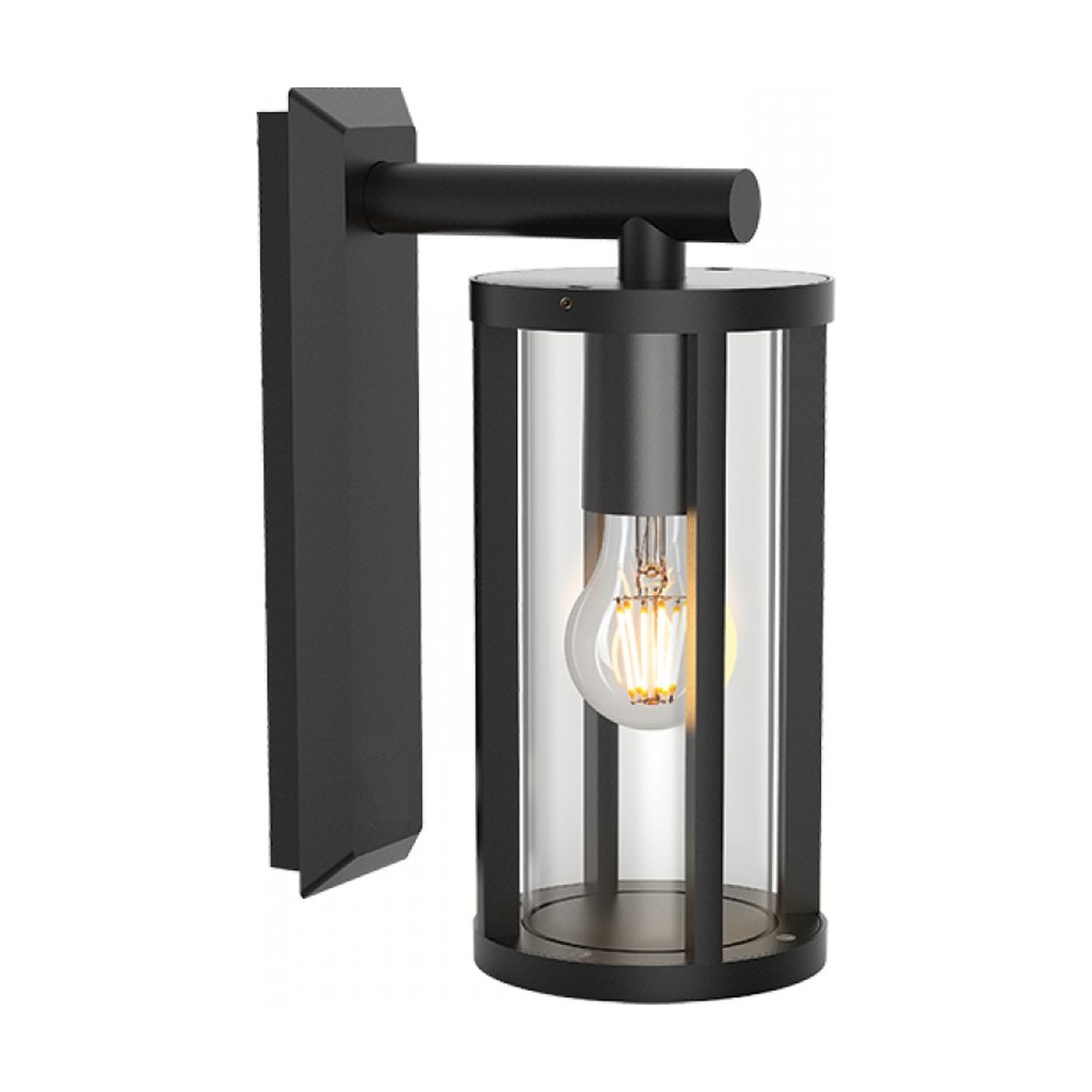 OUTDOOR SCONCE LIGHT E27 MAX 15W ALUMINIUM BLACK