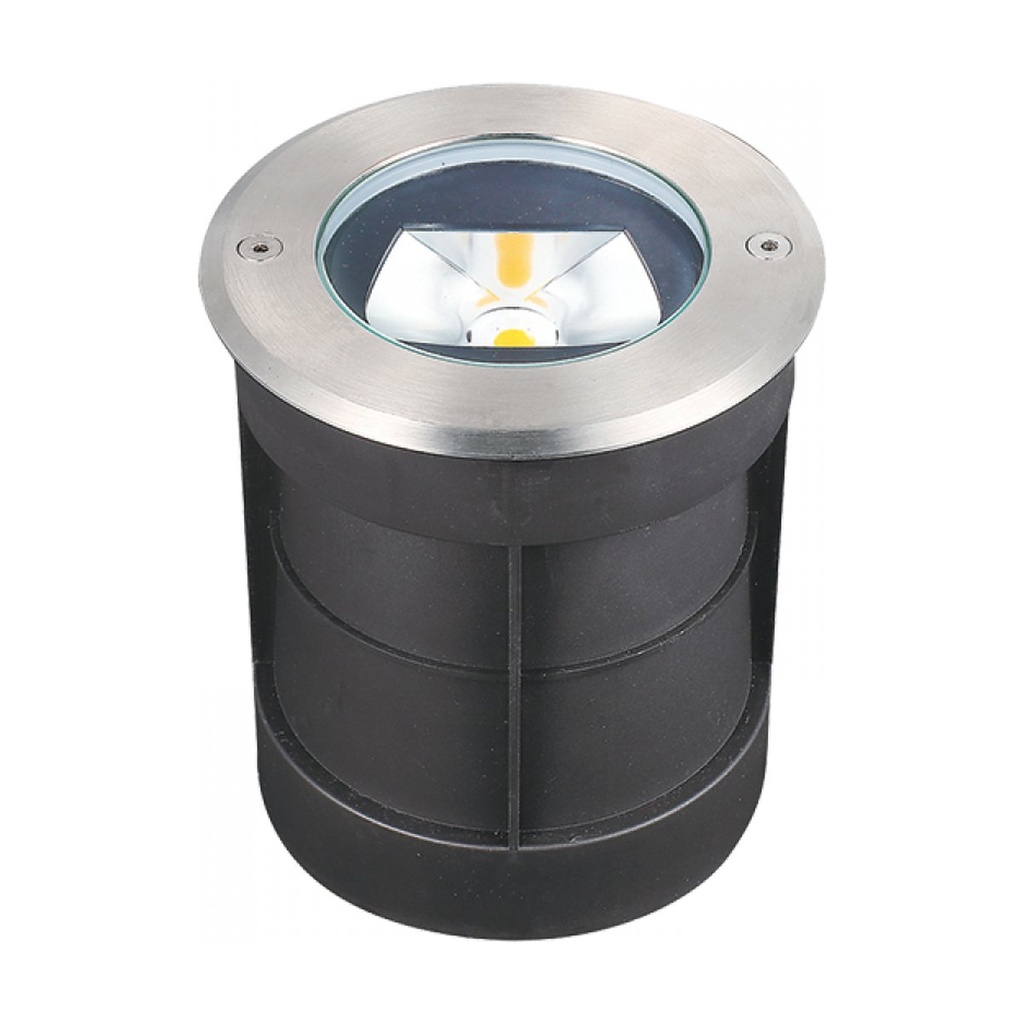 OUTDOOR RECESSED LIGHT LED 7W 3000K STAINLESS STEEL