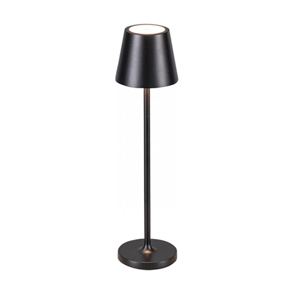 OUTDOOR PORTABLE TABLE LIGHT 1,5W 3000K ALUMINIUM BLACK
