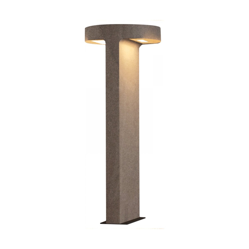 OUTDOOR FLOOR LIGHT LED 2X8W 3000K CONCRETE