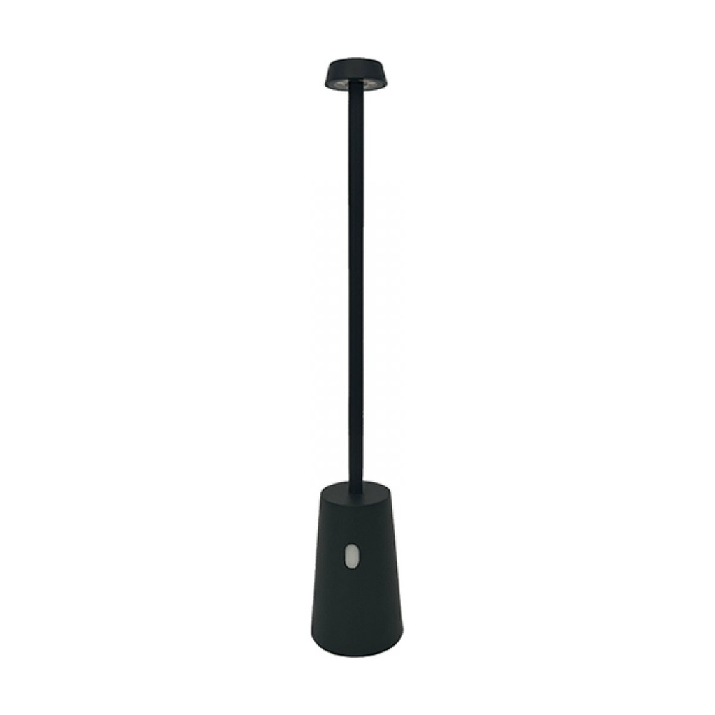 OUTDOOR PORTABLE TABLE LIGHT 2W 3000K ALUMINIUM BLACK