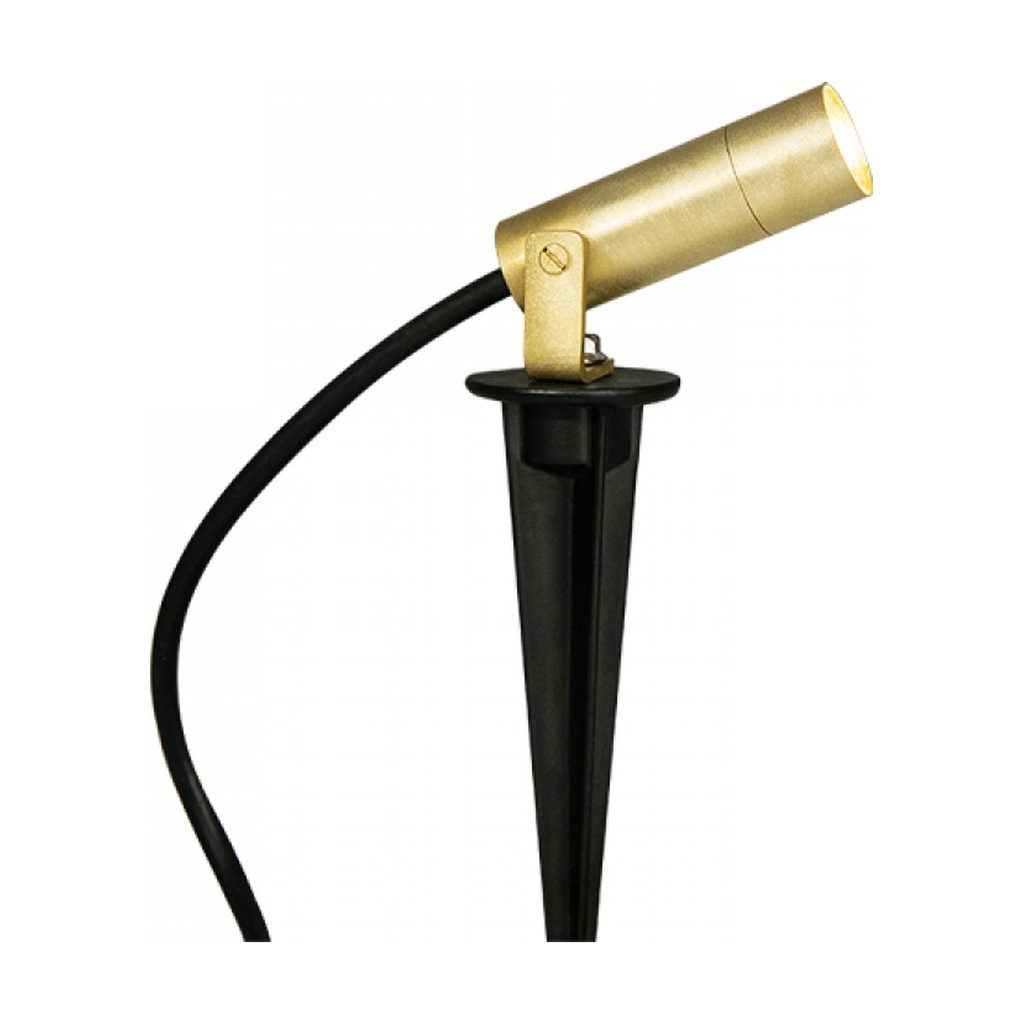 OUTDOOR SPIKE LIGHT LED 2,3W 2700K BRASS