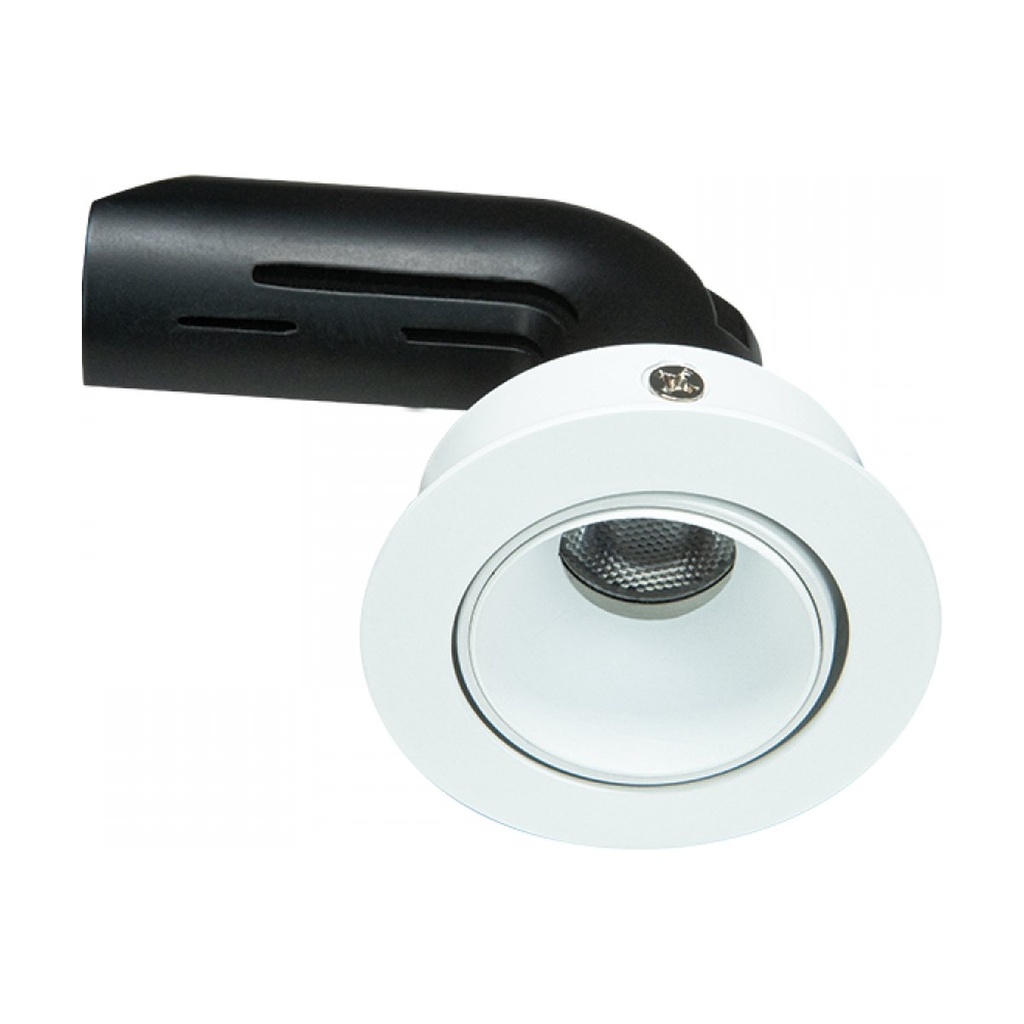 RECESSED MOVABLE SPOT LED LIGHT 6,5W 3000K WHITE 