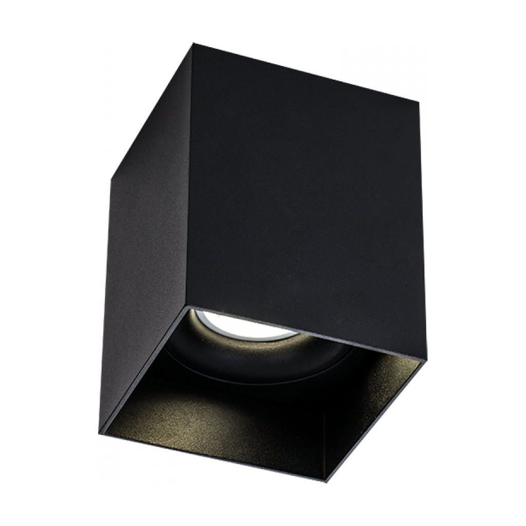 CEILING SQUARED SPOT 1XGU10 SANDY BLACK