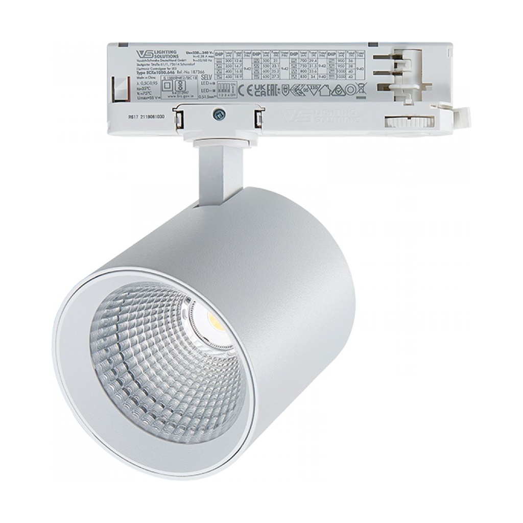 3-PHASE TRACK LIGHT LED 25W 3000K SANDY WHITE