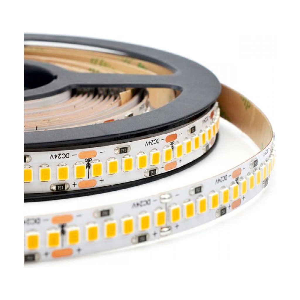 LED STRIP 24V 9,6W/m  240 LEDs/m 3000K IP20 SHORTPITCH
