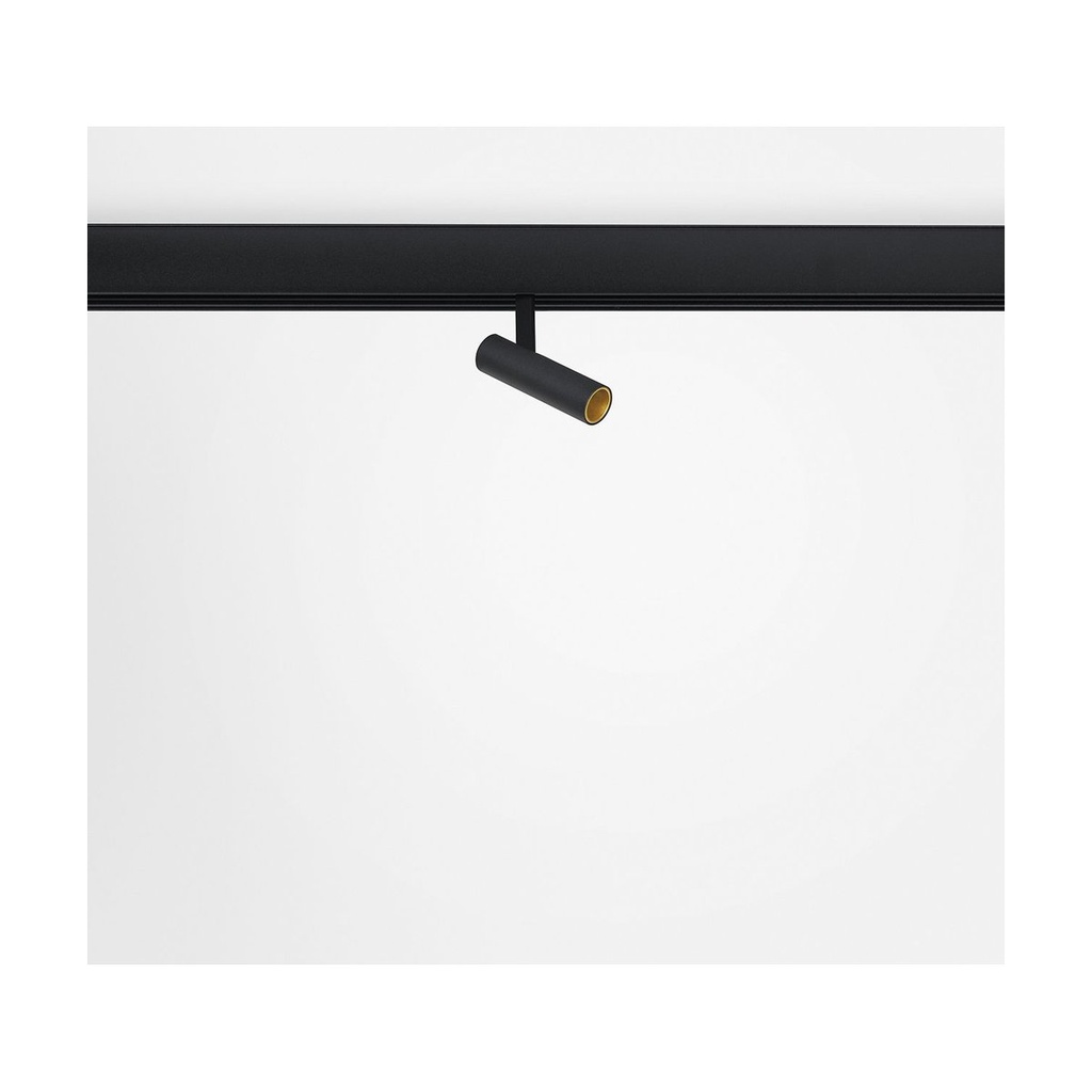 Sottile25 40º • Noir/Or • 6W • 300Lm • 930 • 48V track Fixture