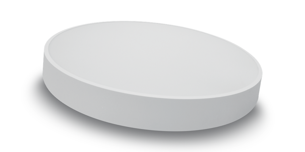SATURNE PLEIN Ø600mm 60W CCT changing finition blanc