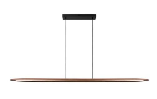 LANGHOLT BOIS CLAIR/NOIR - 180CM - DIMABLE - 2200K à 4000K CCT - 3100LM 