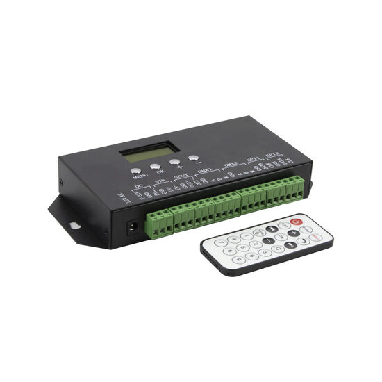 DUAL-PORT OFFLINE DMX512/SPI SIGNALS CONTROLLER -