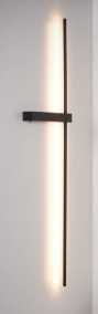 SEGIN Applique mur.-Noir-LED-10W-2700K-Alumin.
