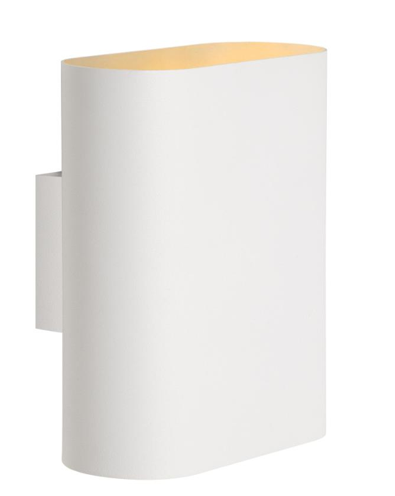 OVALIS Applique mur.-Blanc-2xE14-9W-Métal