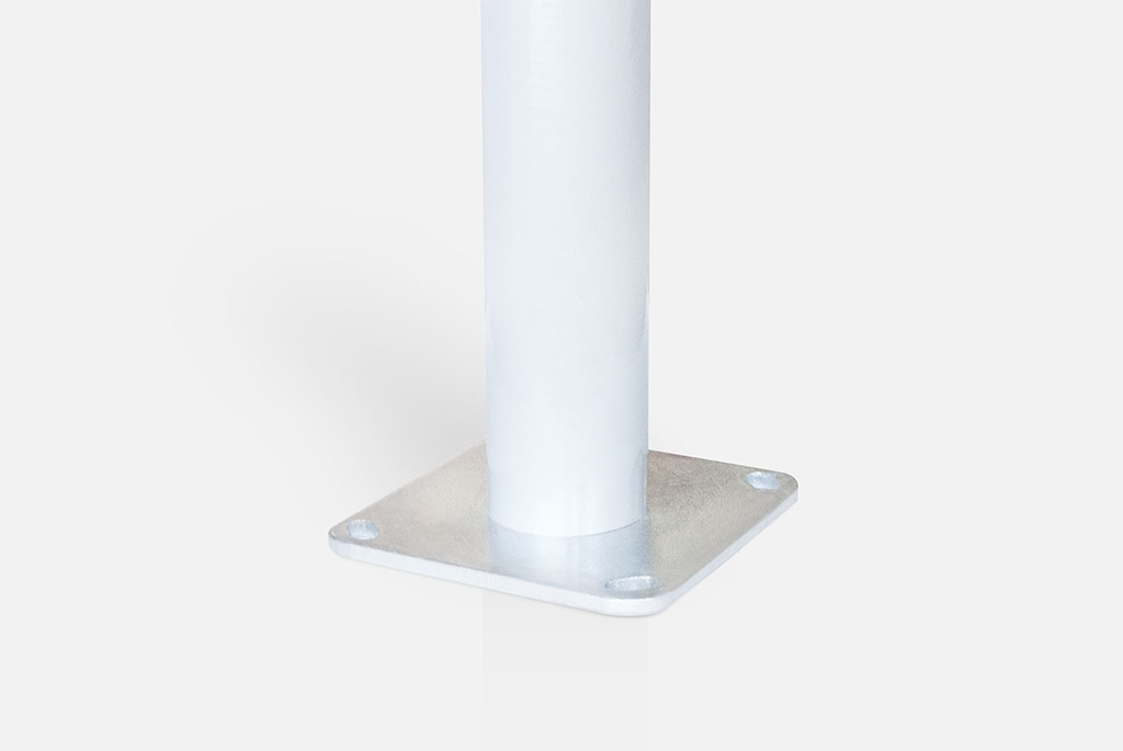 Semelle pour mâts composite 250*250 (cc200x200) pour base de mât 108mm