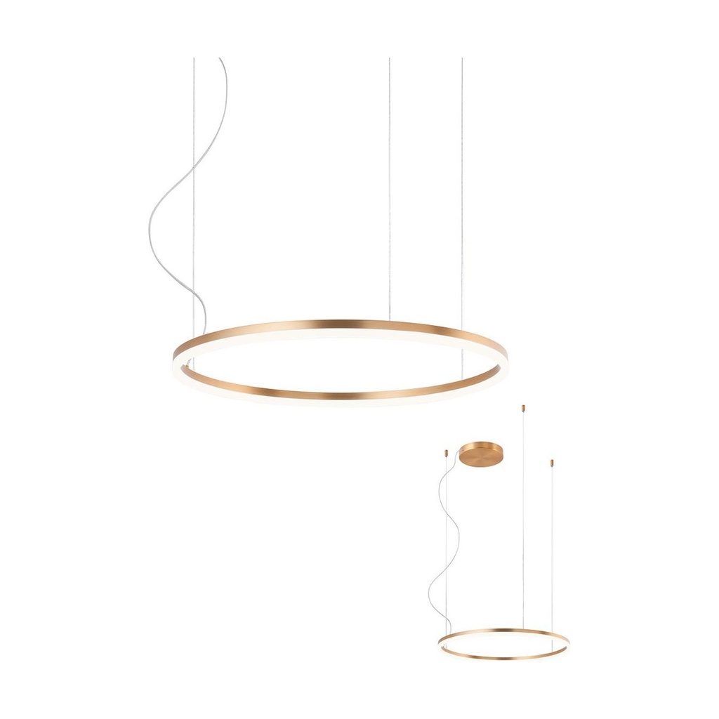 ORBIT SU LED 40.5W 3000K D600 BRASS (4.1.2)- TRIAC