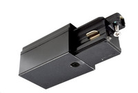 1-phase rail system - D One feed, left, black
