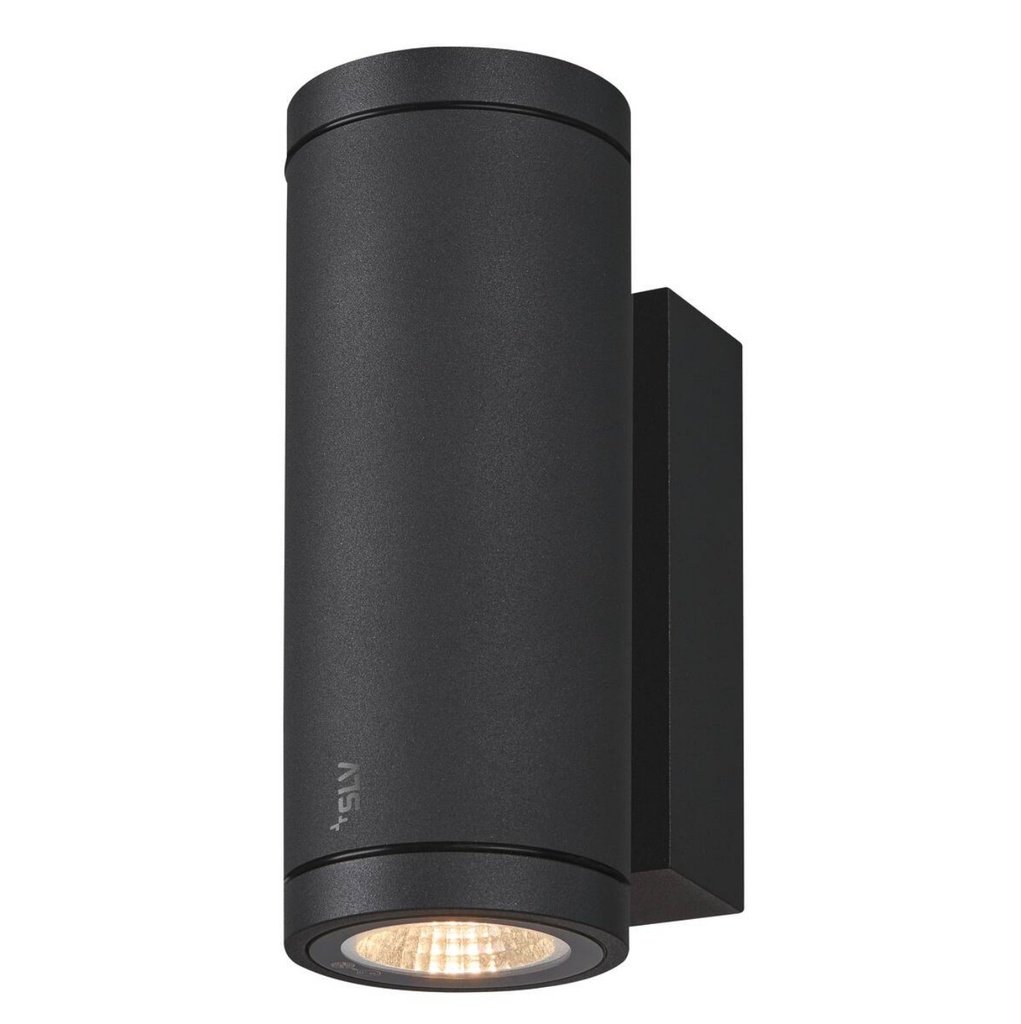 ENOLA ROUND UP/DOWN S, applique apparente LED outdoor, anthracite