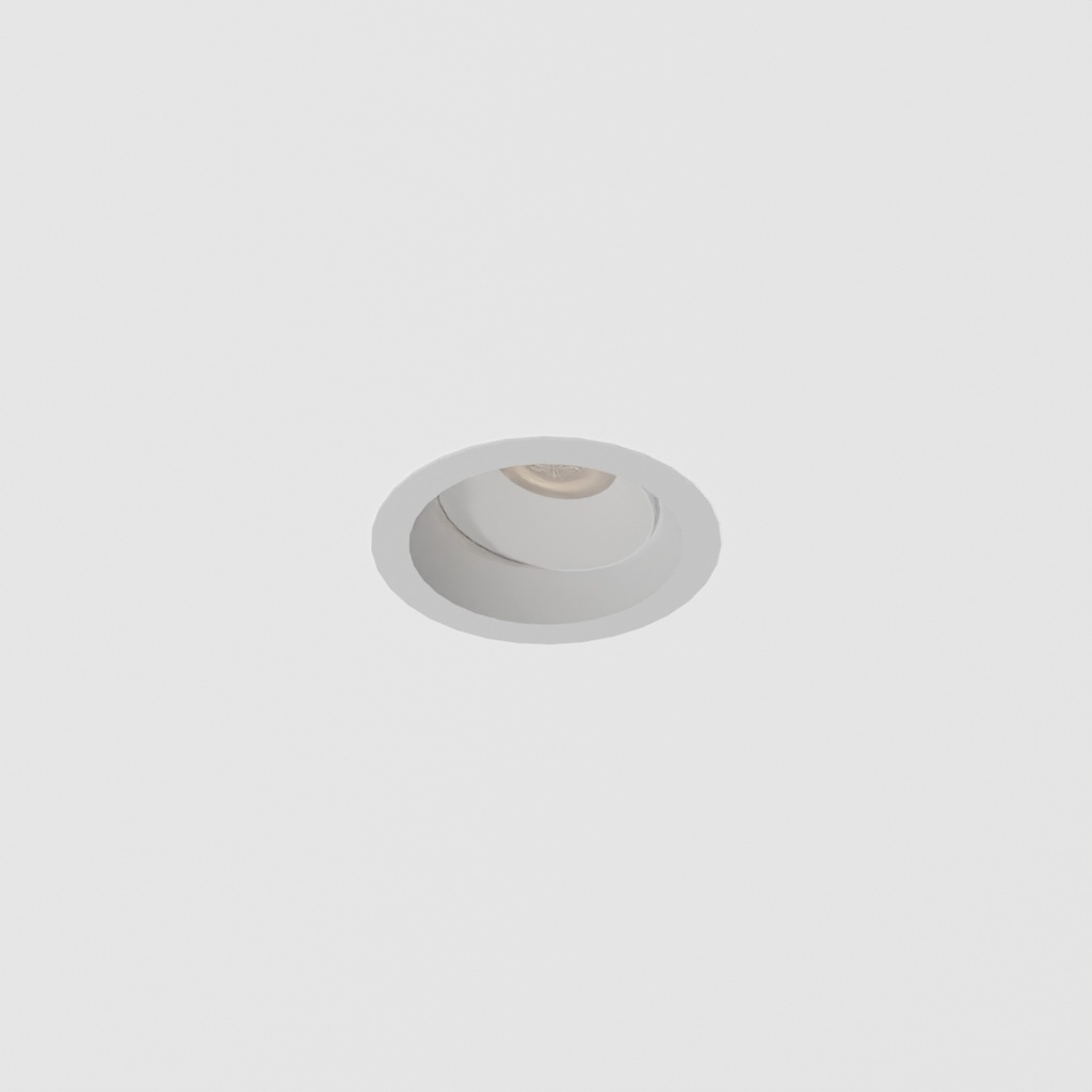 SIMO collerette spot orientable blanche