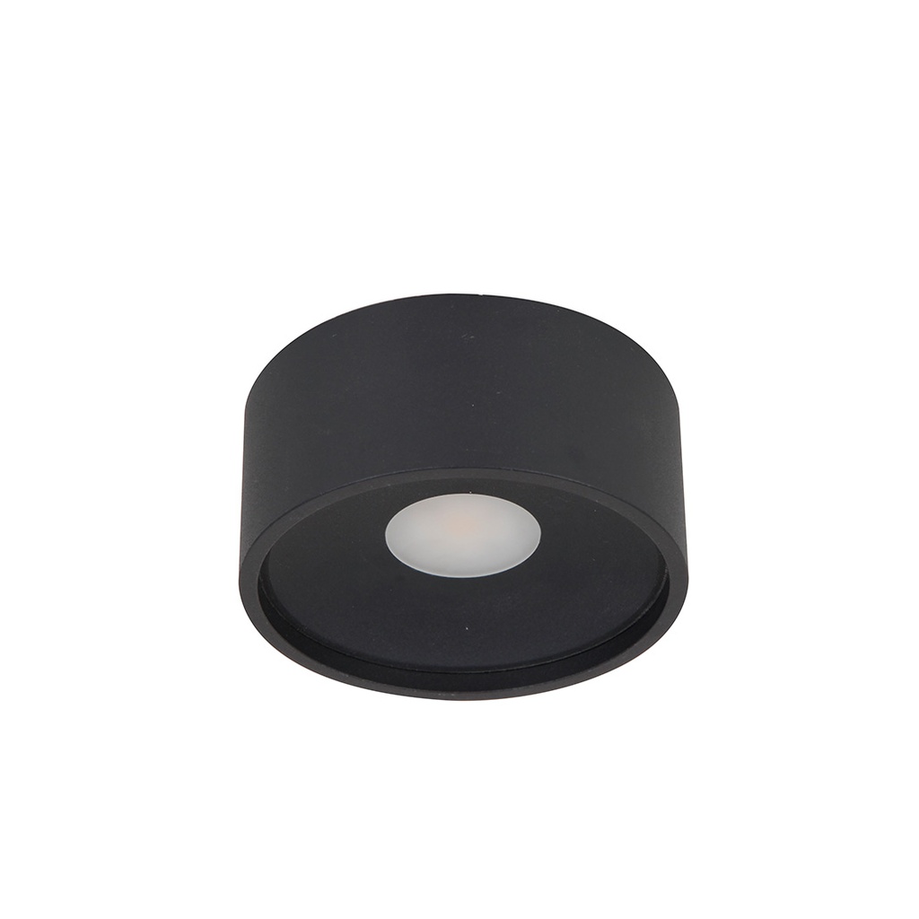 NARDO 7 Apparent Plafonnier 3000K Noir AC230V