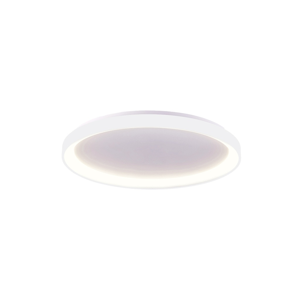 BELOEIL 2.0 C 38 Apparent Plafonnier 3CCT Blanc structuré AC230V 38W DIM TRIAC IP20