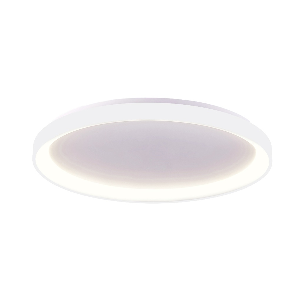 ***CHIBA Apparent Plafonnier 3000K Blanc structuré AC230V 60W DIM TRIAC IP20