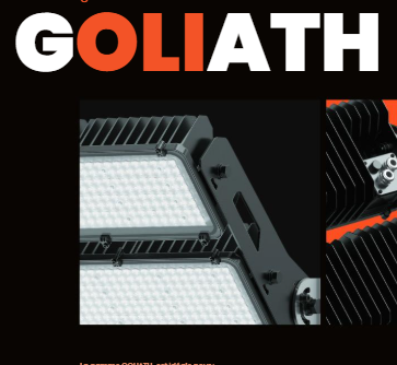 Goliath 1800W -140 lm/W - CCT5000K  - Optique F04013 asy - Dali