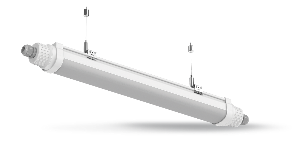 Étanche OSLO 2, 11/14/16/18W, 160 lm/W, 60cm 4000K traversant