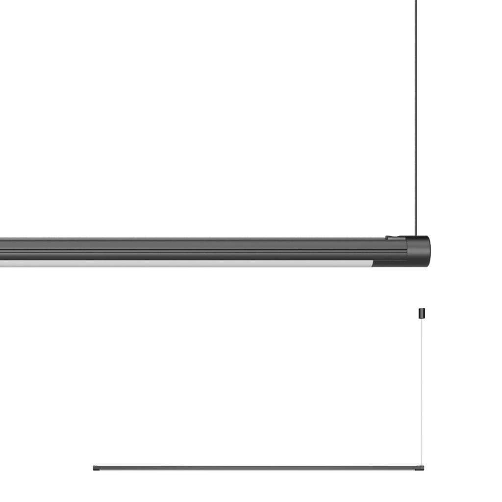 XAXE LINEAR LIGHT FITTING HORIZONTAL SUSPENDED 6.5W 24V DC 3000K (4.1.2)