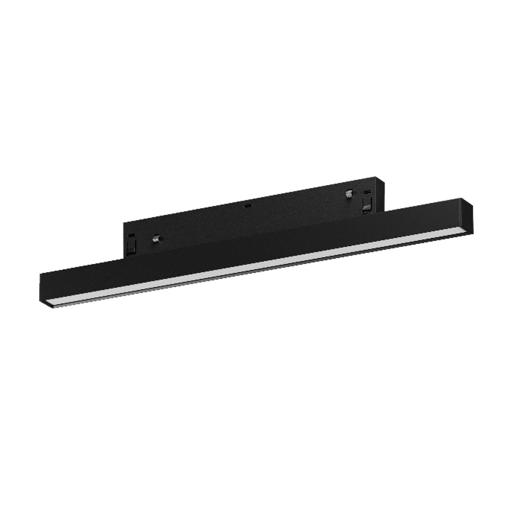 XNET LINEAR LIGHT FITTING 7.2W 48V DC 300mm CRI.90 3000K SBK (5.1.2)