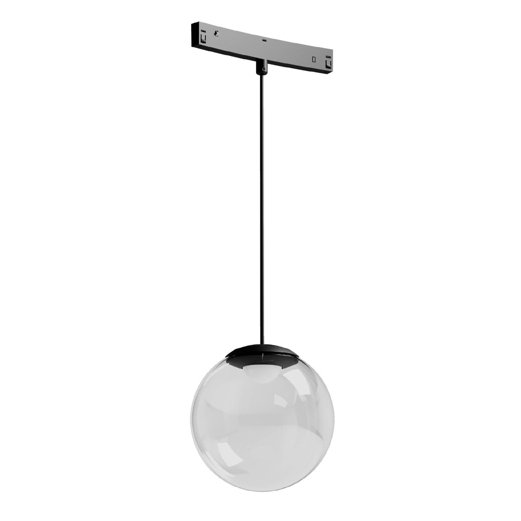 XNET DECORATIVE GLOBE for CURVED PROFILES SUSP. 5.3W 48V DC CRI.90 3000K (5.1.2)