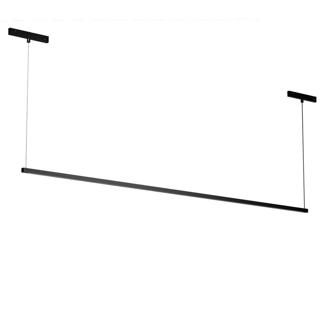 XNET DECORATIVE SUSPENDED LINEAR LIGHT 19.6W 48V DC CRI.90 SBK (5.1.2)