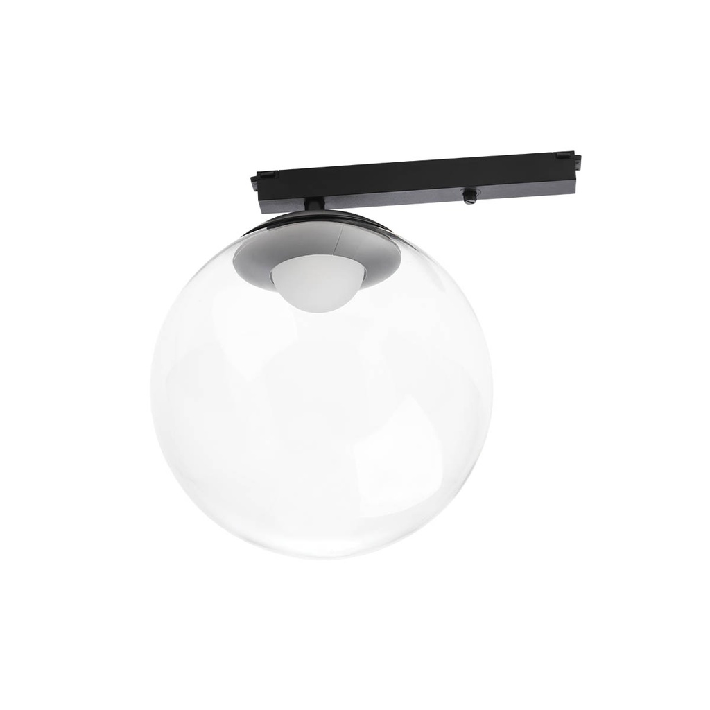 XCLICK S DECO. SPHERICAL LIGHT FITTING 6W 48V DC 3000K CRI.90 IP20 BK (5.1.2)