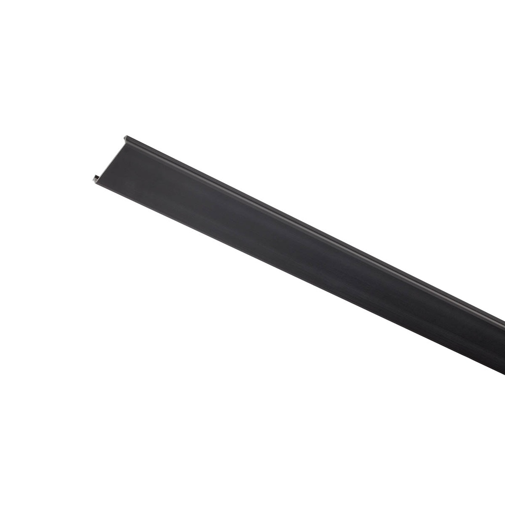 XCLICK M RECESSED/SURFACE FRONT COVER 2,5m BK