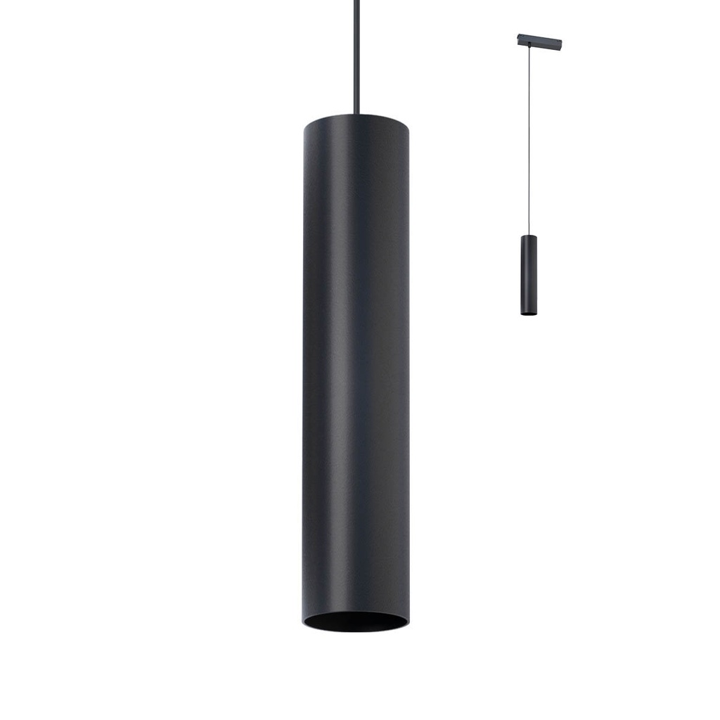 XCLICK M DECO. DALI SUSP. LIGHT FITTING 5,98W 48V DC 4000K CRI.90 IP20 18° UGR<19 BK (5.1.2)