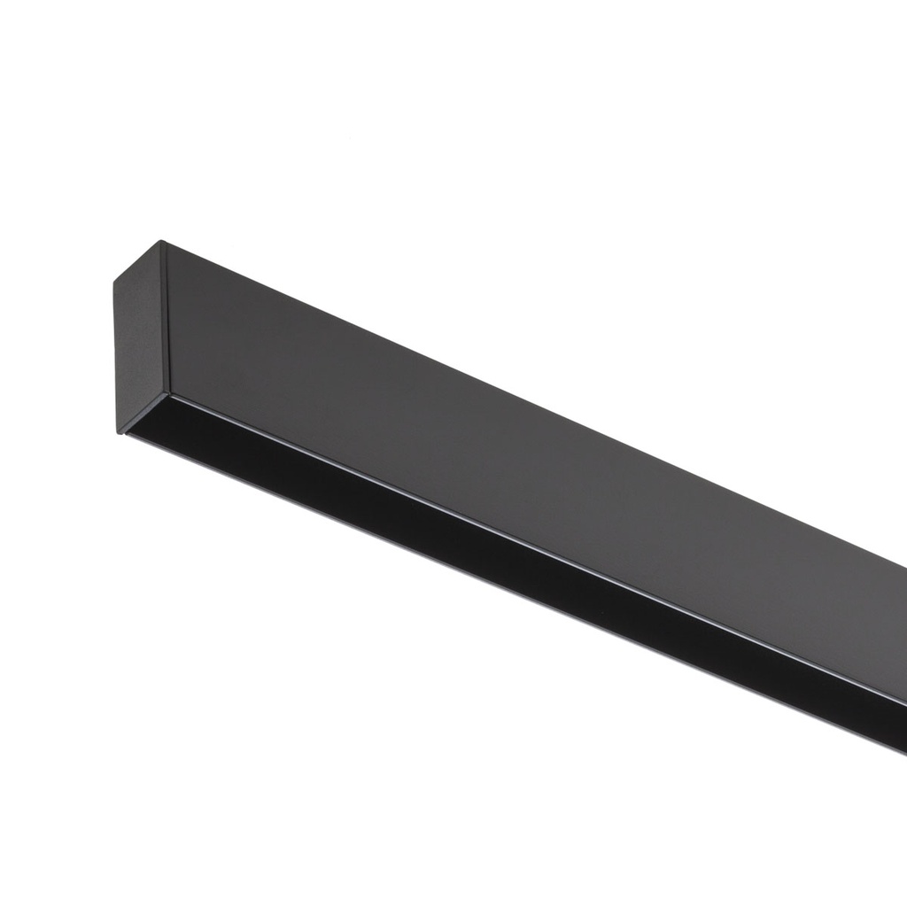 XTRIM S SURFACE STRUCT. LINEAR PROFILE with POWER SUPPLY CBL. 48V DC 1M BK