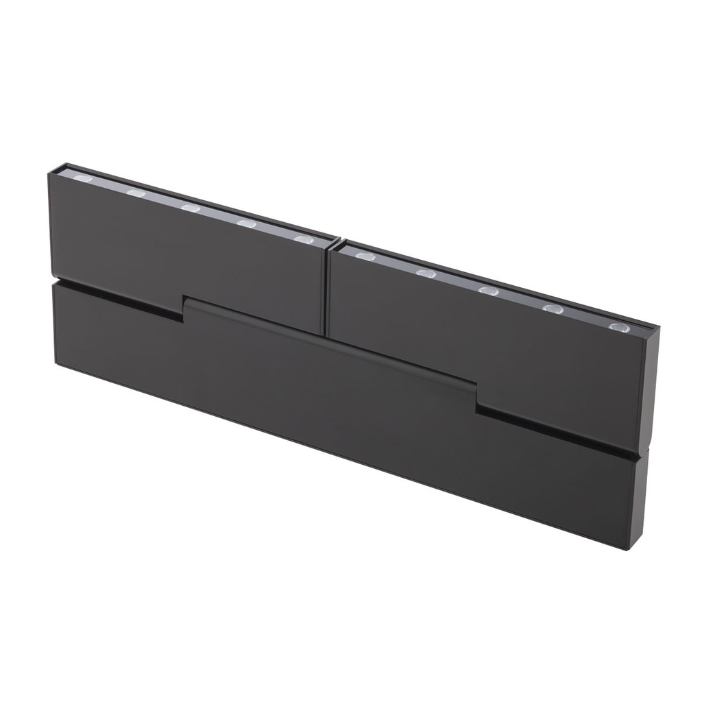 XTRIM S ADJ. LINEAR LIGHT FITTING  10.6W 48V DC 2700K CRI.90 300mm IP20 UGR<16 BK (5.1.2)