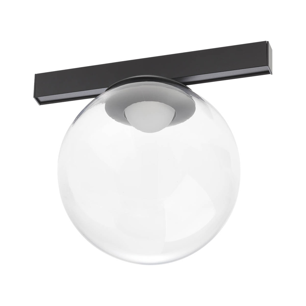 XTRIM S DECO. SPHERICAL LIGHT FITTING 7,5W 48V DC 3000K CRI.90 IP20 BK (5.1.2)