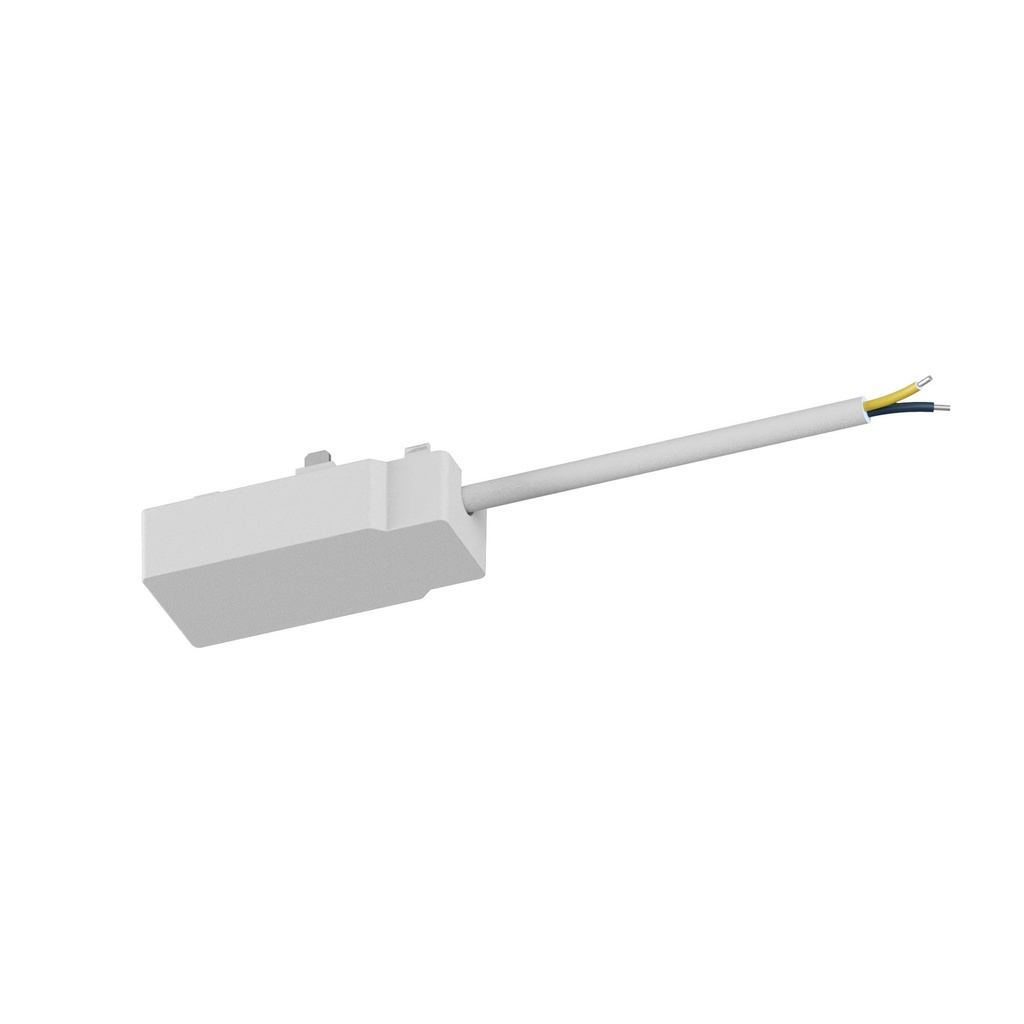 XTINY SURFACE/RECESSED POWER SUPPLY CONNECTOR 48V DC IP40 SWH