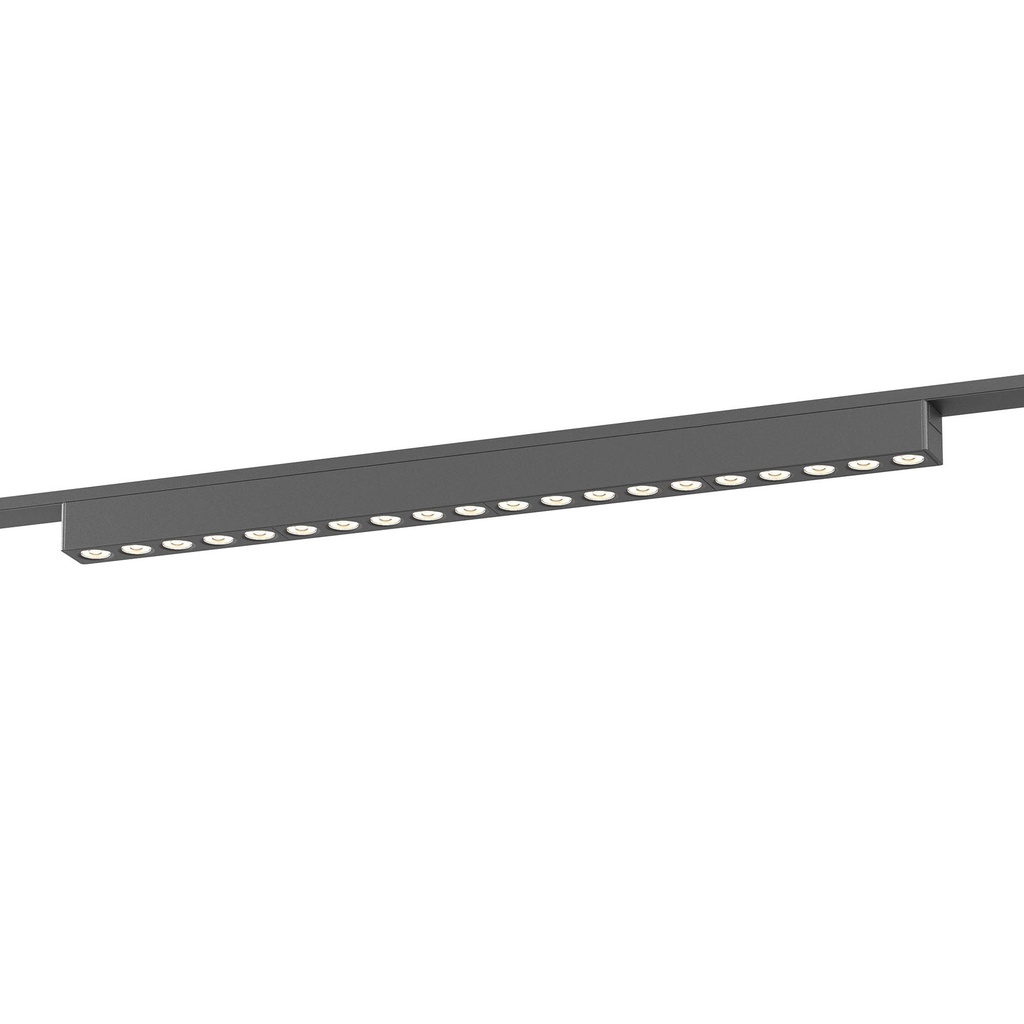 XTINY MAGNETIC LINEAR GRILLE 455mm 20W 48V DC 24dgr 3000K CRI.90 SBK (5.1.2)