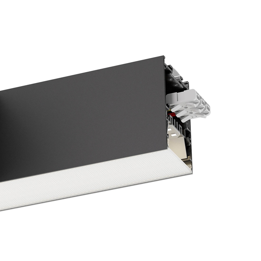 XROPE UGR SURF./SUSP. DALI LIGHT FITTING 45W 220-240V AC 4000K UGR<19 CRI.90 IP40 80dgr 1517mm SBK (4.1.2)