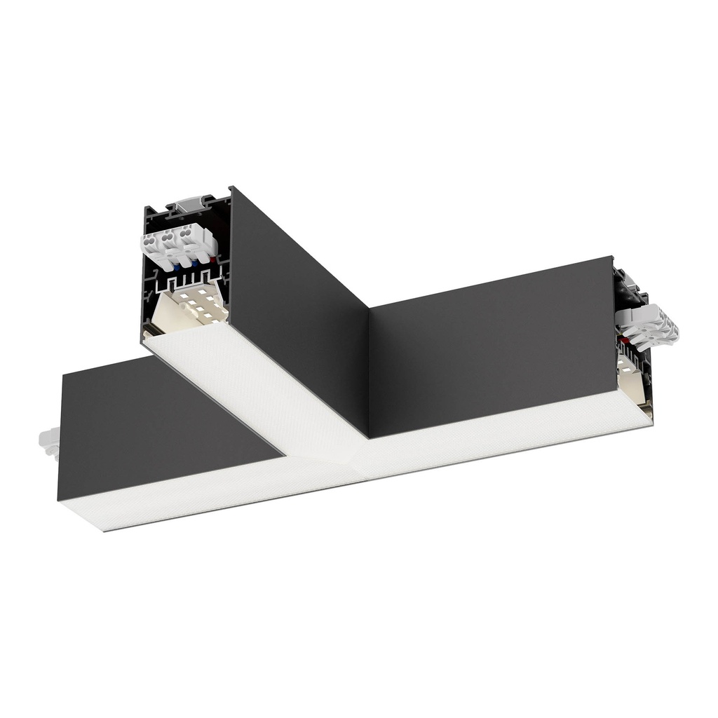 XROPE UGR SURF./SUSP. T-shape CONNECTOR 14W 220-240V AC 3000K UGR<19 CRI.90 IP40 80dgr SBK (5.1.2)