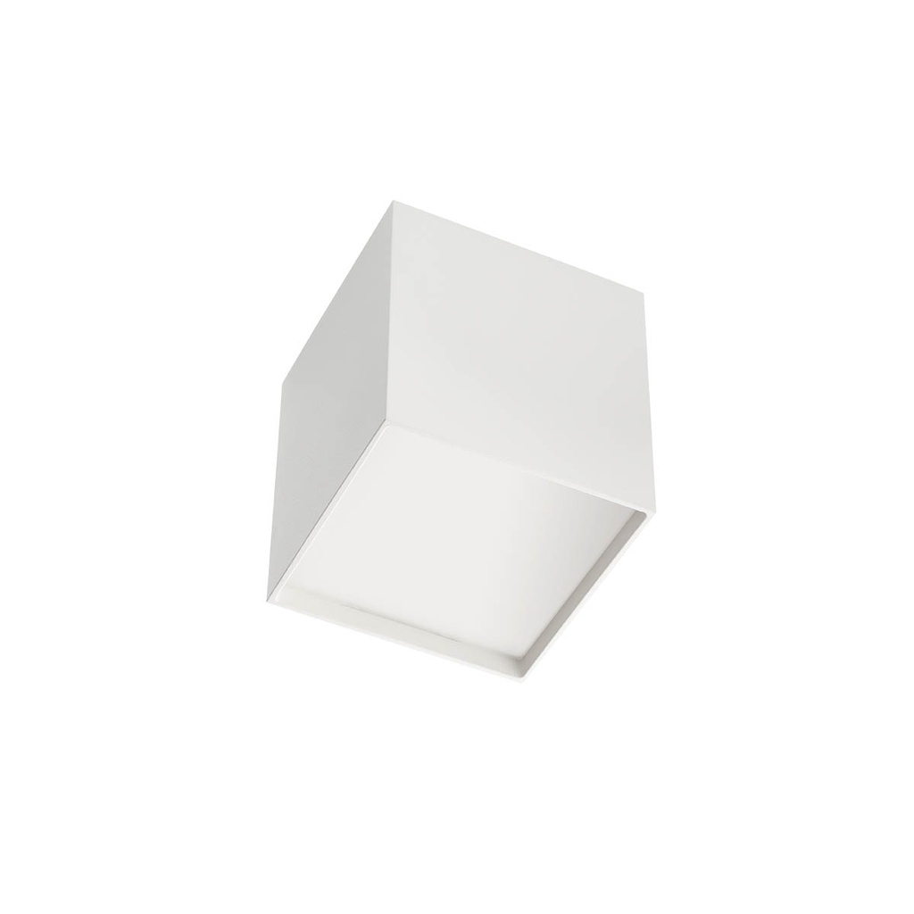 XSMOOTH SQ. CEILING FITTING 10W 110-240V AC 4000K CRI.80 IP20 120° SWH (5.1.2)