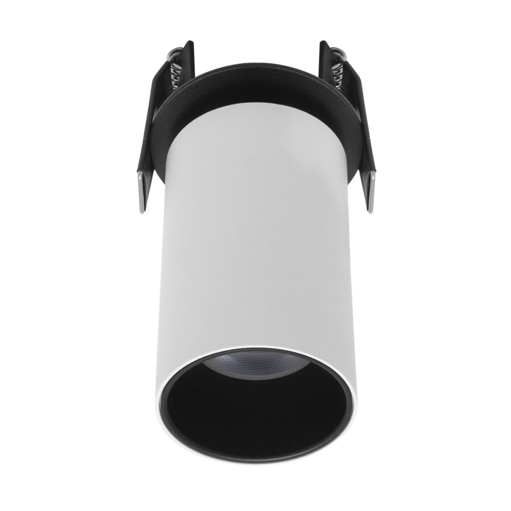 XPIPE ADJ. SEMI-REC. PROJ. 1x15W 220-240V AC 3000K CRI.80 IP20 24° UGR<19 MWH (5.1.2)