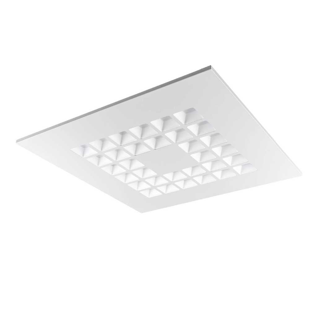 XCOMB REC. LED GRILLE PANEL 40W 220-240V AC 3CCT UGR<19 CRI>80 595x595 mm IP20 MWH (4.1.2)
