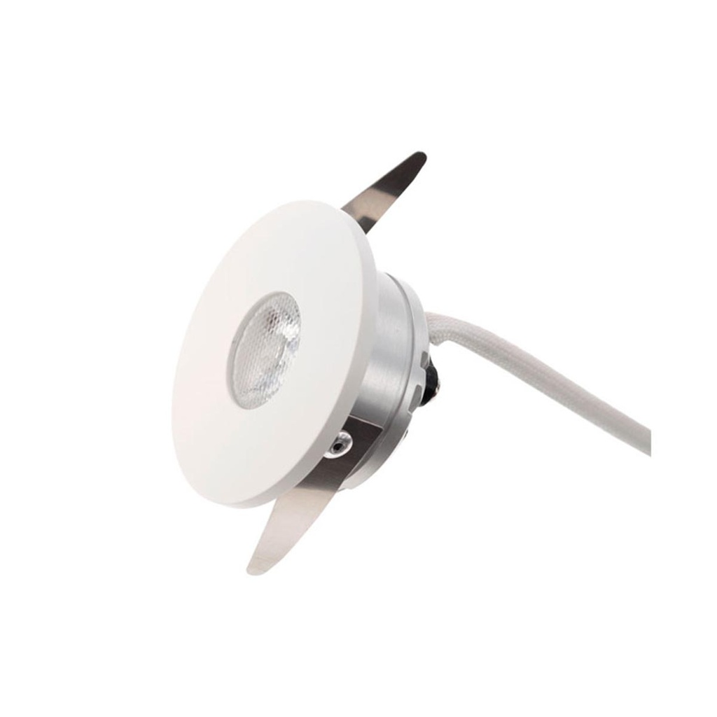 XTWIST REC. RND. SPOT 1x3W 700mA 2-4V DC 3000K CRI.80 IP40 40° MWH (5.1.2)