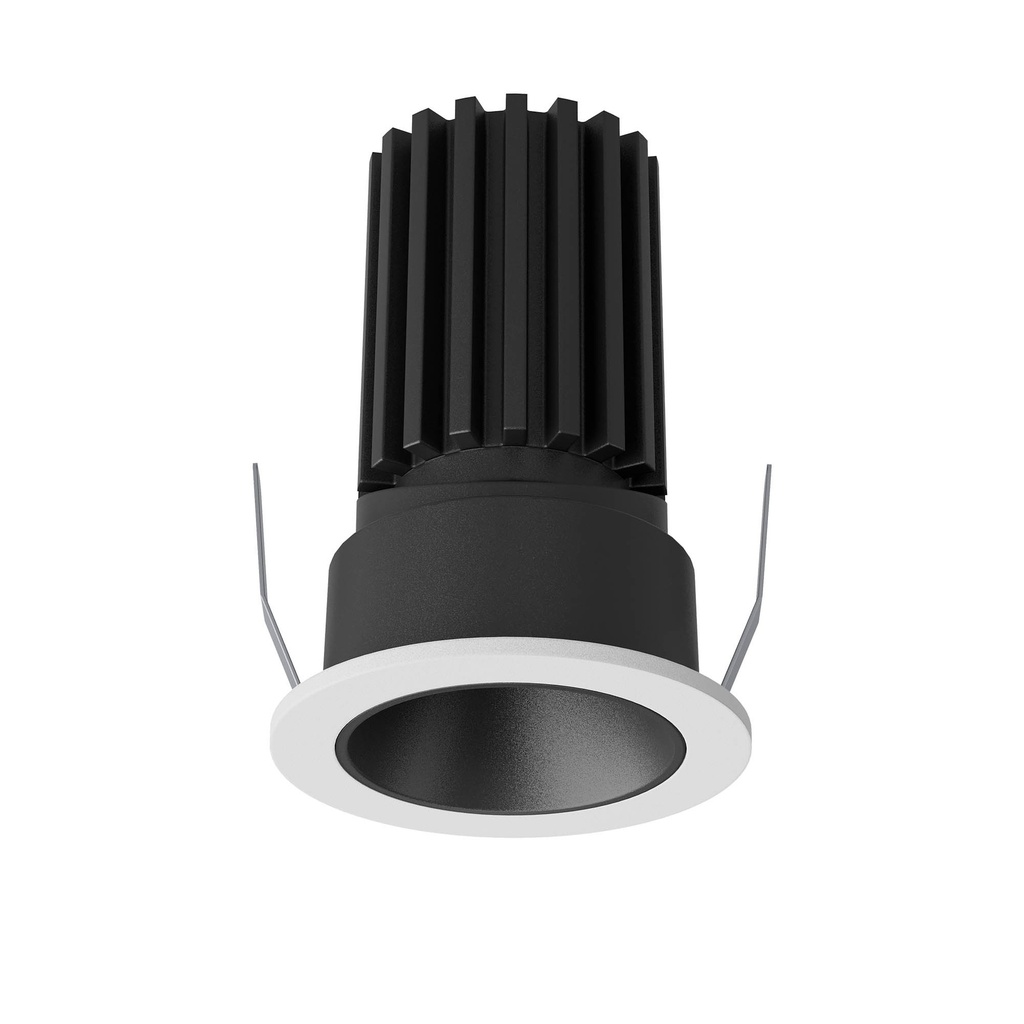 XSLICK REC. LIGHT FITING fi.52 220-240V AC 8W 36dgr SWH/SBK (5.1.2)